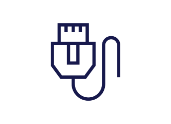 ネット接続 LAN端子